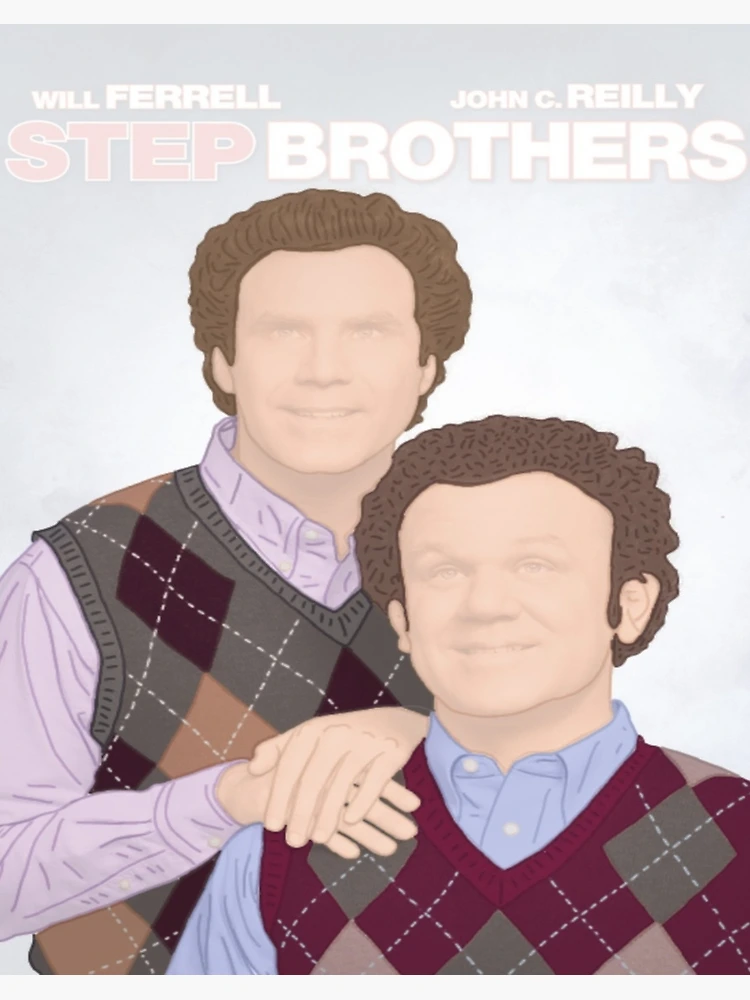 Step Brothers Movie Poster Framed and Ready to Hang. 