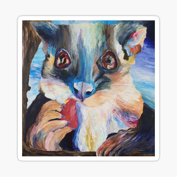 Prism Possum Sticker