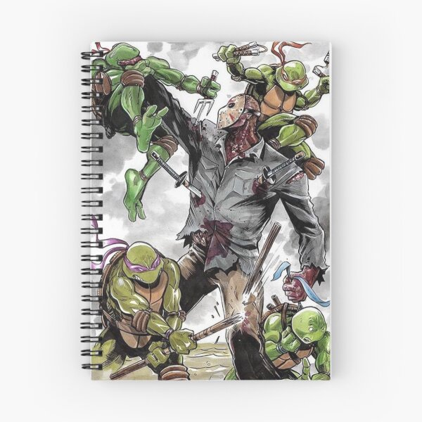 Item preview, TMNT Meets Friday the 13th designed and sold by Pct4.