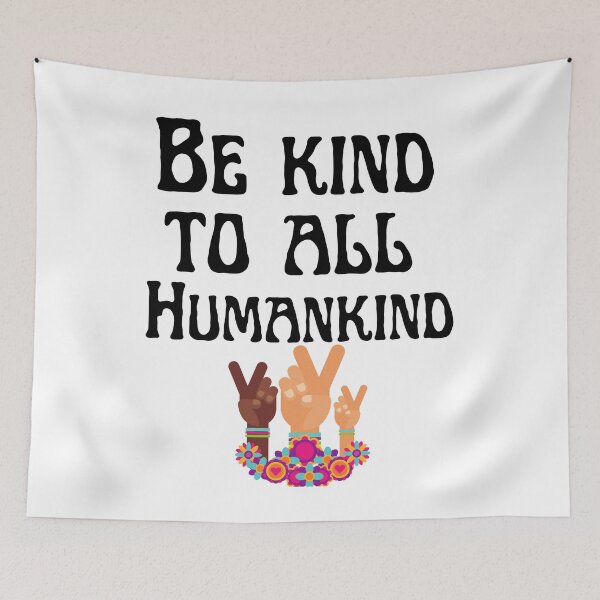 Item preview, Be Kind to All Humankind designed and sold by Dollfacedesign.
