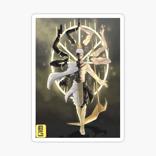 Hybrid God Sticker