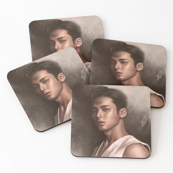 Item preview, SEVENTEEN's MINGYU | DAZED Magazine Fan Art COLORED VER. 1 designed and sold by albertondausjr.