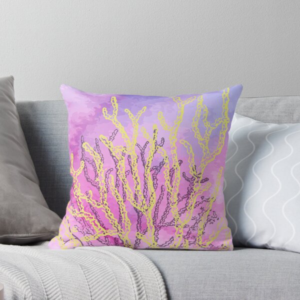Item preview, Yellow Sea Fan with Violet designed and sold by crsdonovan70.