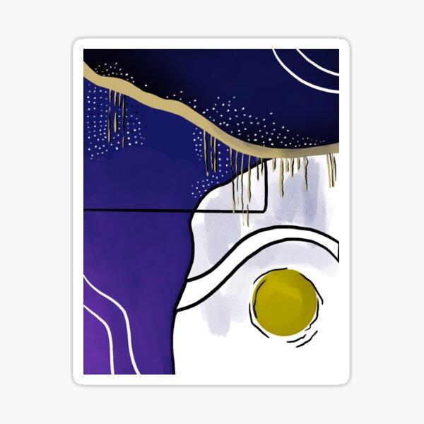 Triptych 1 Sticker