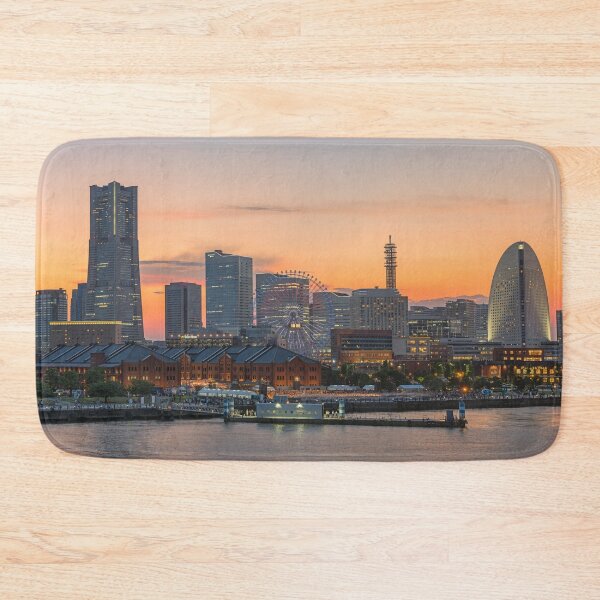 Item preview, Minato Mirai at Sunset (full panoramic), Yokohama, Japan designed and sold by Jordan McChesney.
