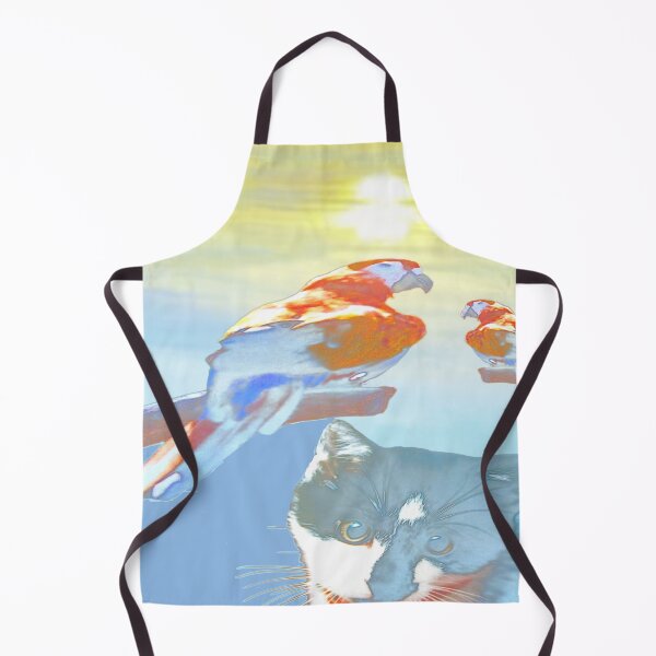 Item preview, Kitty, Parrots, Sunset designed and sold by kristalcurt.
