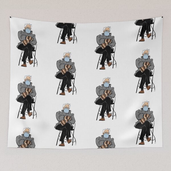 Item preview, Uncle Bernie Mittens - JSO ART designed and sold by jsoartwork.