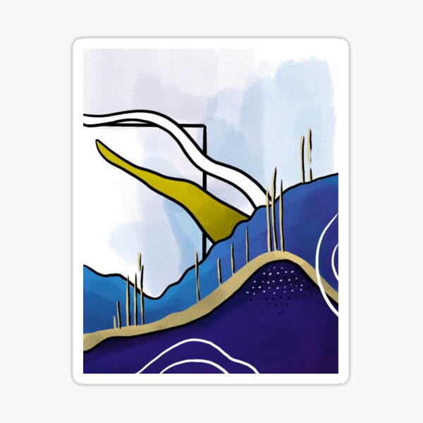 Triptych 2 Sticker