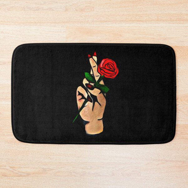 Item preview, Finger Crossed with Red Rose designed and sold by Lunhai.