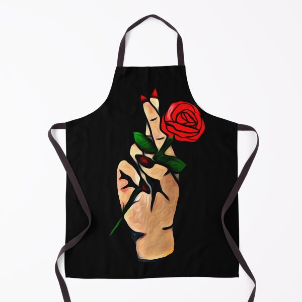 Item preview, Finger Crossed with Red Rose designed and sold by Lunhai.