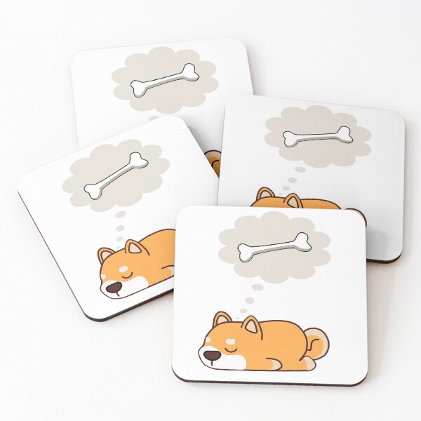 Item preview, Cute dog dreams about bone designed and sold by DidoArt.