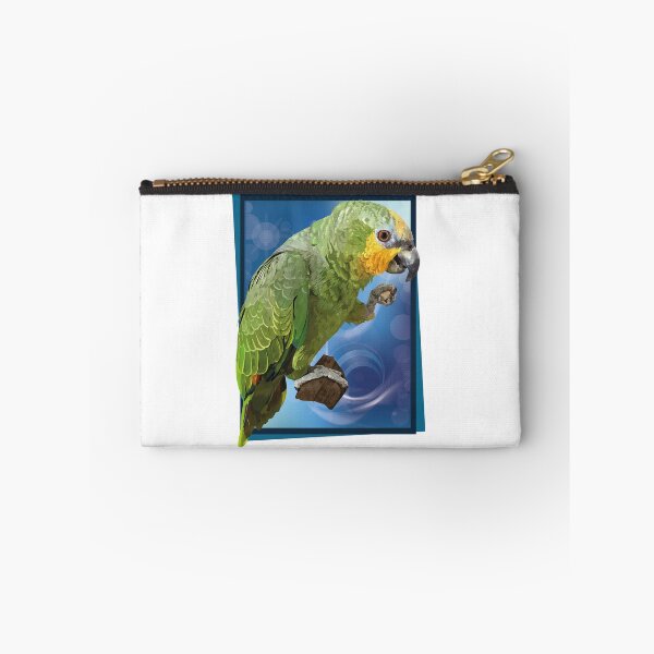 Item preview, orange winged amazon designed and sold by obscurite.