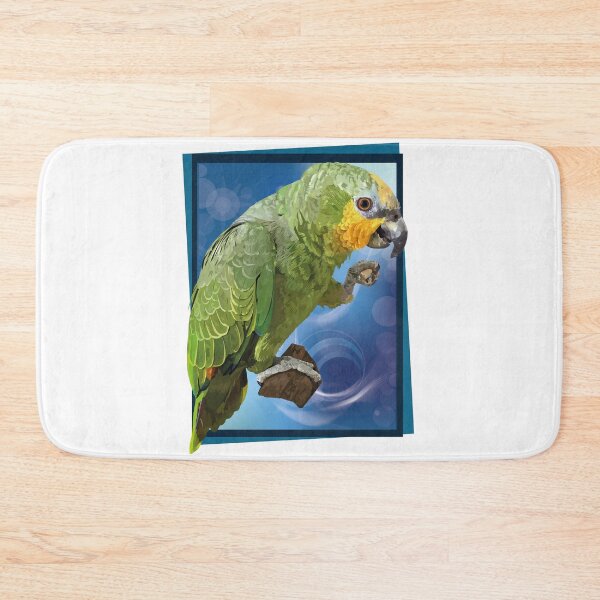 Item preview, orange winged amazon designed and sold by obscurite.