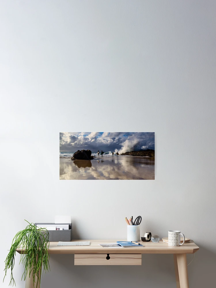 Thumbnail 2 of 3, Poster, Snapper Rocks designed and sold by Derek Byrne.