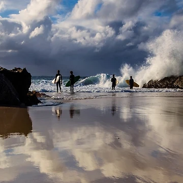Artwork thumbnail, Snapper Rocks by Derek Byrne