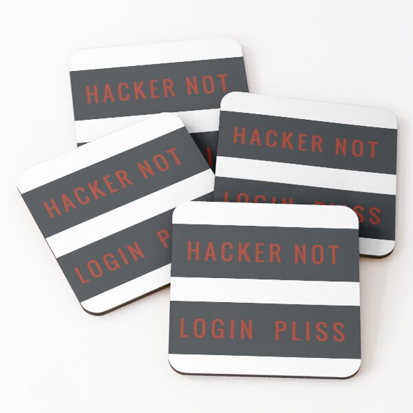 Item preview, HACKER NOT LOGIN designed and sold by Zonamoto.