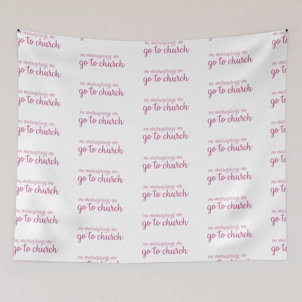 Item preview, On Wednesdays We Go to Church designed and sold by Heart-Soul-Dani.