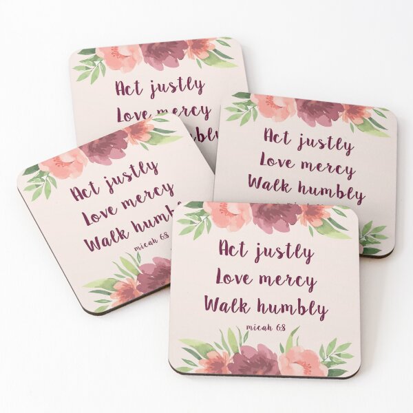 Item preview, Act Justly Lover Mercy Walk Humbly designed and sold by della95.
