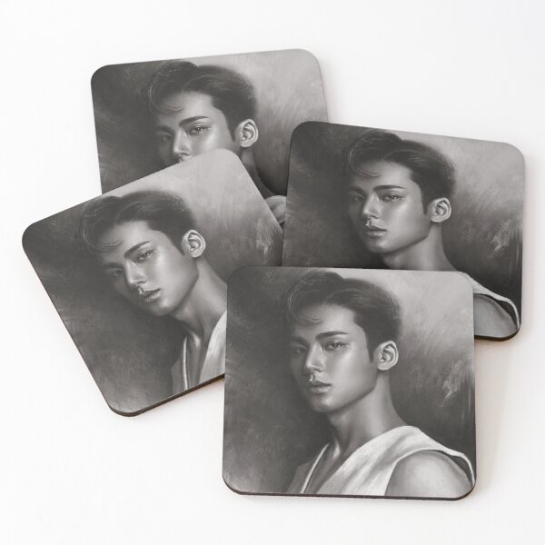 Item preview, SEVENTEEN's MINGYU | DAZED Magazine Fan Art COLORED VER. 2 designed and sold by albertondausjr.