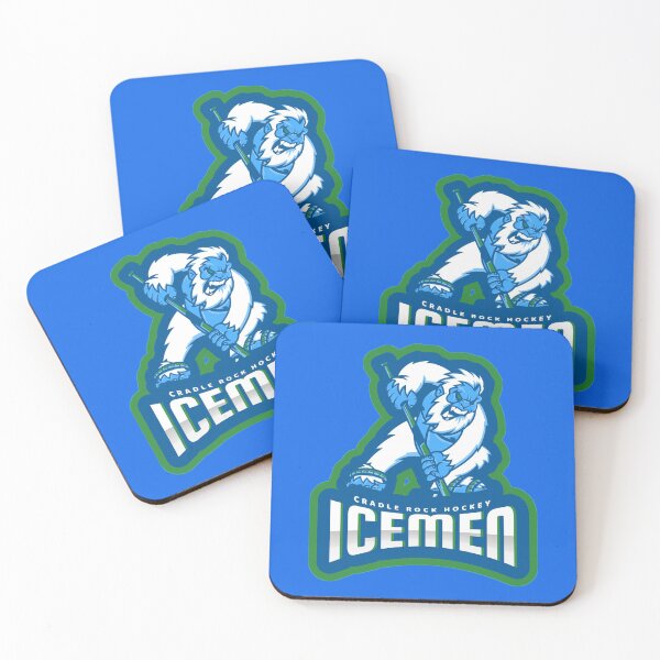 Item preview, Cradle Rock Icemen Ice Hockey Team Logo designed and sold by prohockeylabs.