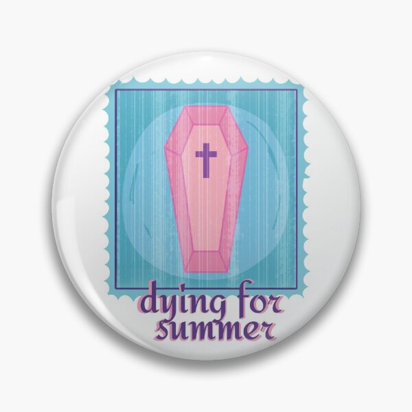 Item preview, Funny Pastel Goth Dying For Summer Design designed and sold by StormyMuse.