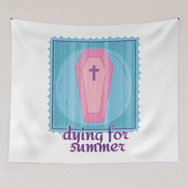 Item preview, Funny Pastel Goth Dying For Summer Design designed and sold by StormyMuse.