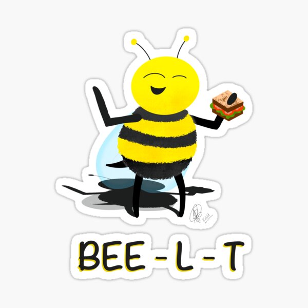 Bee-L-T Sticker