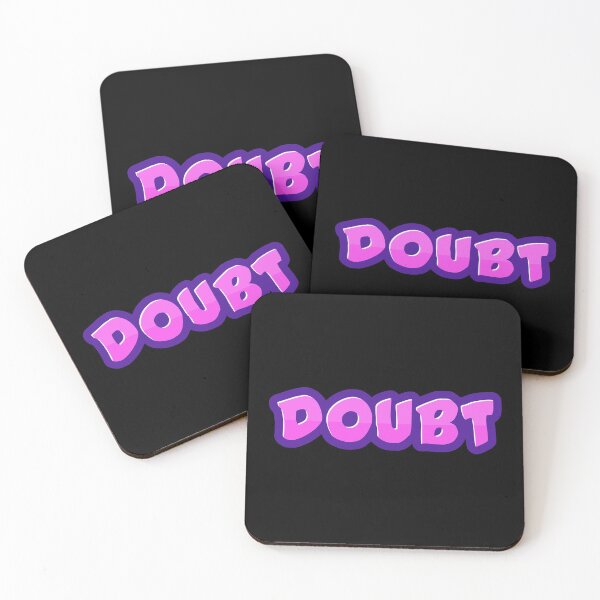 Item preview, doubt design fluffy designed and sold by mentrik.