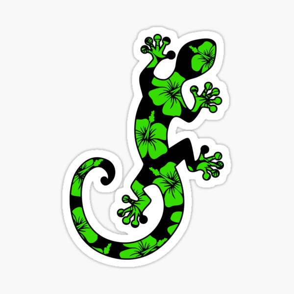 Item preview, Gecko, lizard, Hawaii, aloha, surf, beach, summer, party, water sports designed and sold by boom-art.