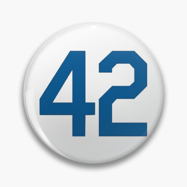 Jackie Robinson Baseball Number 42 Honoring Baseball Barrier