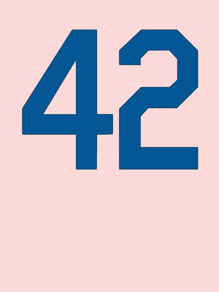 Baseball Number 42 Honoring Baseball Barrier Breaker Jackie Robinson  Essential T-Shirt for Sale by prohockeylabs