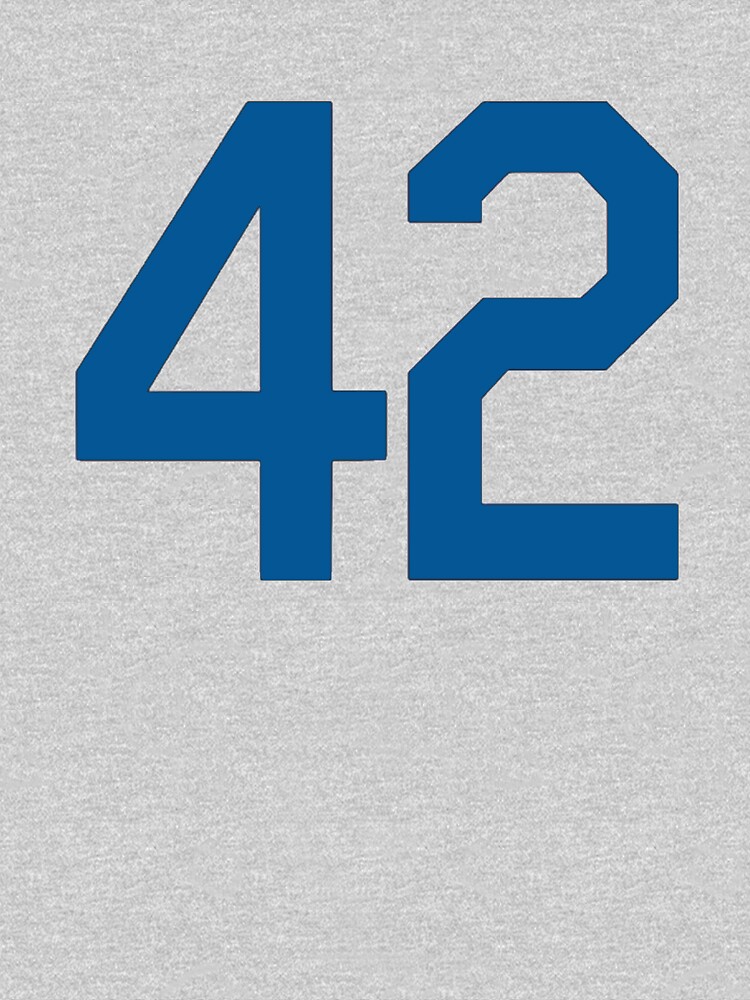 Baseball Number 42 Honoring Baseball Barrier Breaker Jackie Robinson  Essential T-Shirt for Sale by prohockeylabs