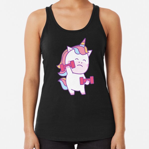 Unicorn Weightlifting - Unicorn Racerback Tank Top