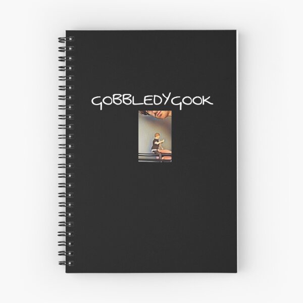 Item preview, Gobbledygook white font designed and sold by The Mazzello Mafia (We are Joe Mazzello fans.).