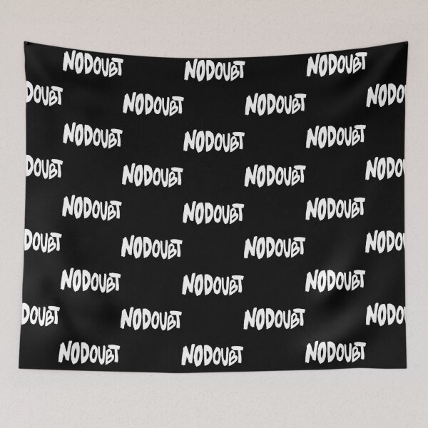Item preview, nodoubt logo black and white designed and sold by mentrik.