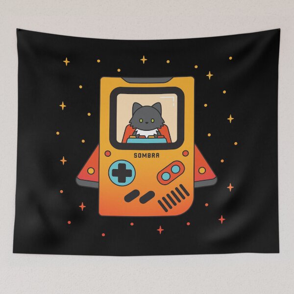 Item preview, Sombra Space Cat designed and sold by meugraphics.