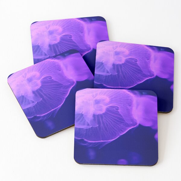 Item preview, Bioluminescent Purple Jellyfish Vibe designed and sold by quietmagenta.