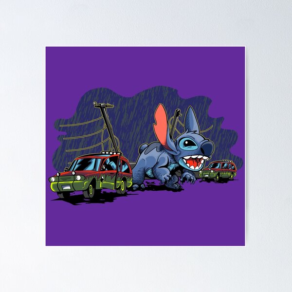 YHML Lilo and Stitch Poster de film Stitch abstrait pour cuisine, salle de  bain, chambre à coucher Décoration murale Impression sur toile 20,3 x 30,5  cm : : Cuisine et Maison