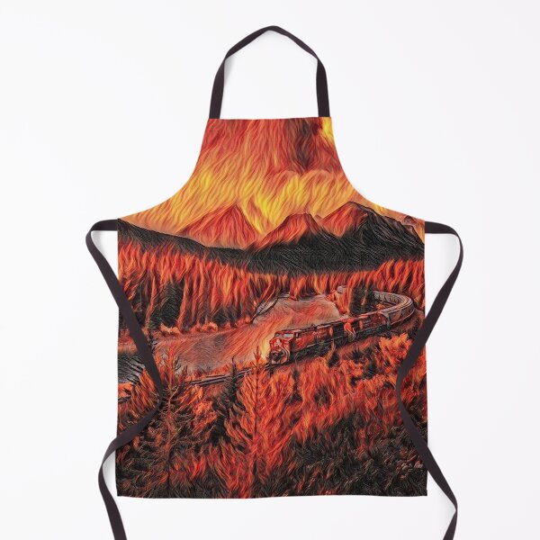 Item preview, GALATHI Runaway Train Flames - Train designed and sold by Galathi Designs.