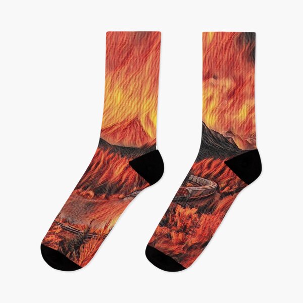 Item preview, GALATHI Runaway Train Flames - Train designed and sold by Galathi Designs.