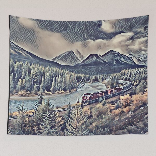 Item preview, GALATHI Runaway Train Art - Train designed and sold by Galathi Designs.