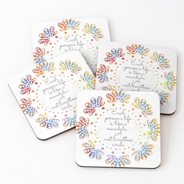Item preview, Every Person's Life is like mandala-  A vast, limitless Circle designed and sold by artesiaKT.