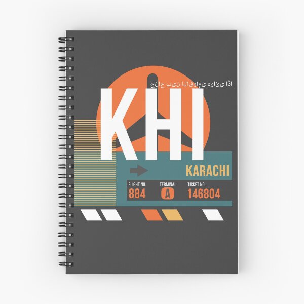 Item preview, Karachi, Pakistan (KHI) Airport Code Baggage Tag designed and sold by SLAG-Creative.
