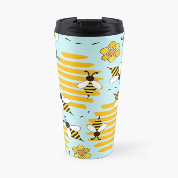 Buzz Buzz Save the Bees Travel Mug