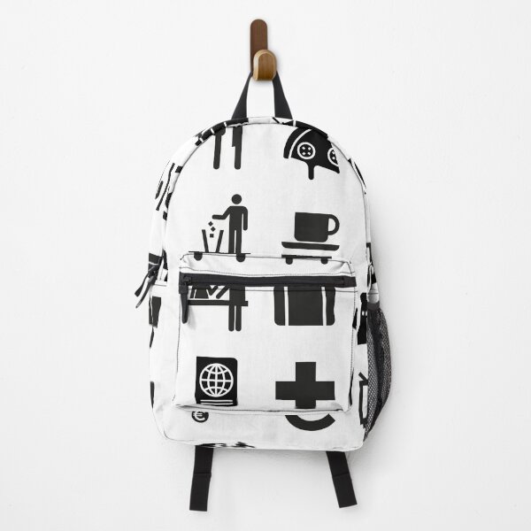 Item preview, Travel TOURIST icons guide designed and sold by LuksTEESred.