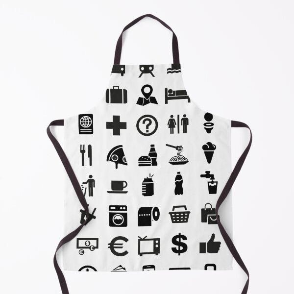 Item preview, Travel TOURIST icons guide designed and sold by LuksTEESred.
