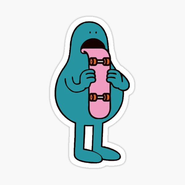 Item preview, skate tongue dude  designed and sold by Maddie OMalley.