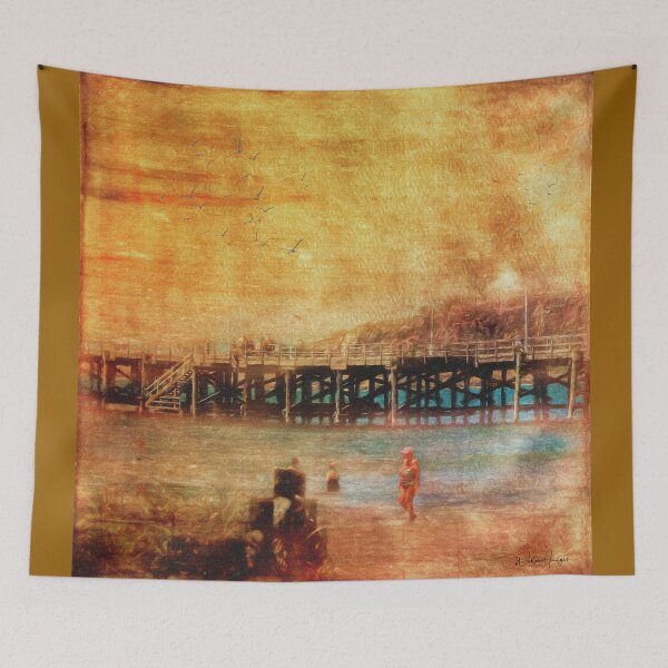 Item preview, Day At The Beach designed and sold by wallarooimages.