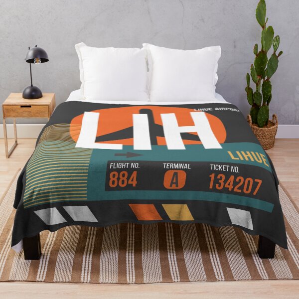 Item preview, Kauai, Hawaii (LIH) Airport Code Baggage Tag designed and sold by SLAG-Creative.