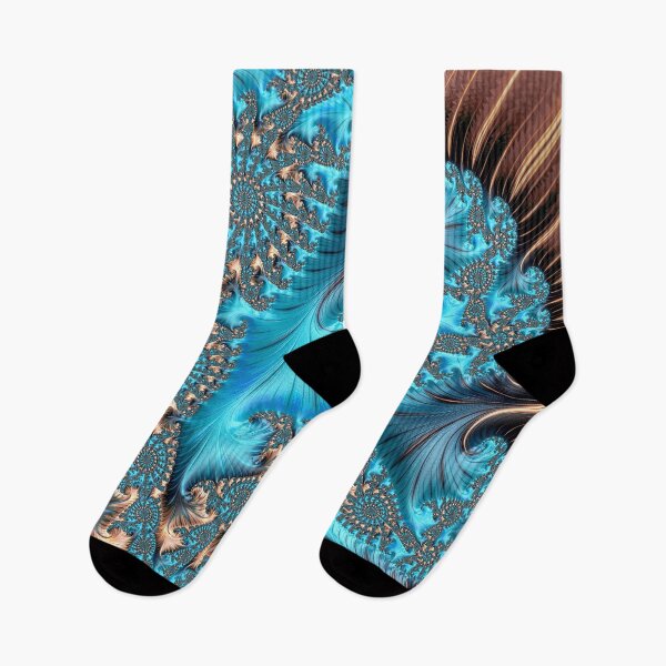 Item preview, Elegant Copper and Teal Fractal Thirteen designed and sold by Elisabeth Lucas.